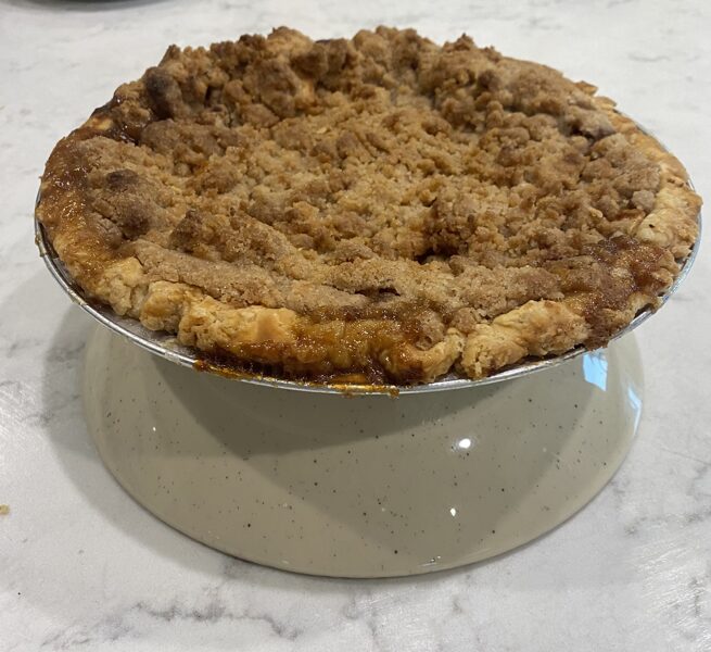 Apple Crumble Pie