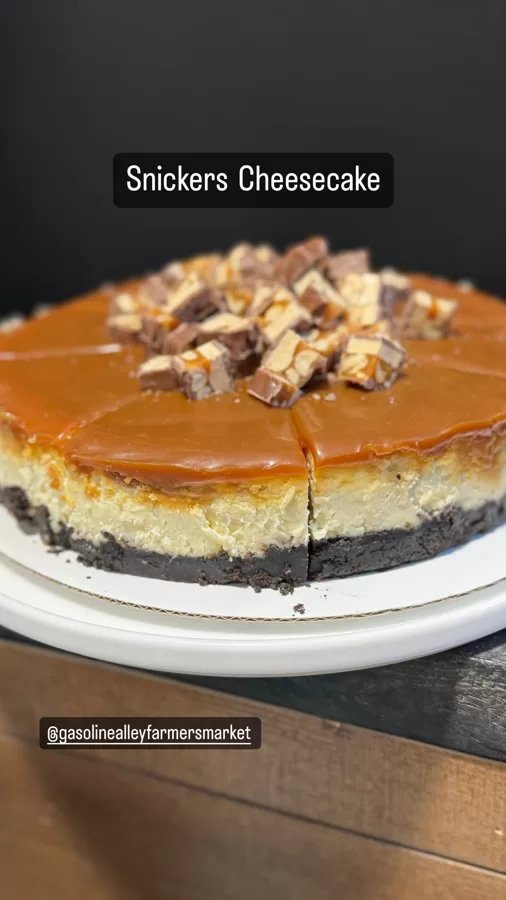 Salted Caramel Cheesecake 