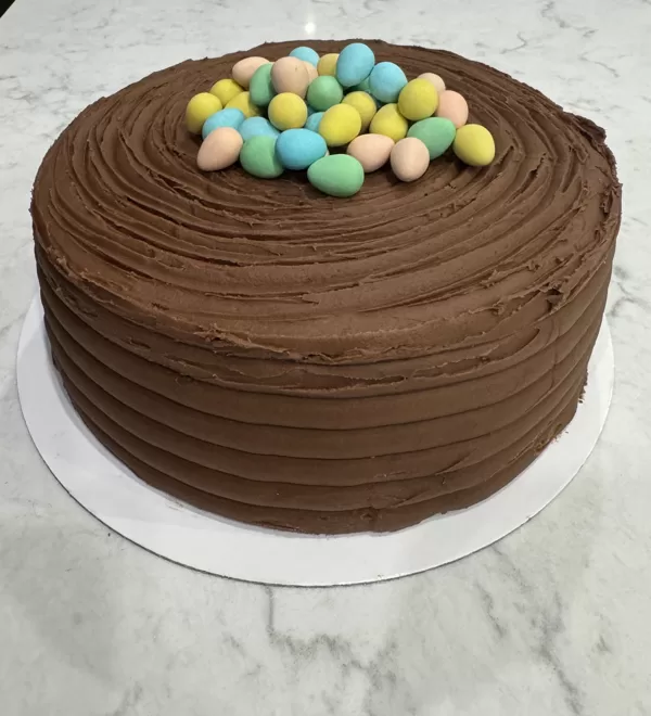 Chocolate Cake w/ Mini Eggs